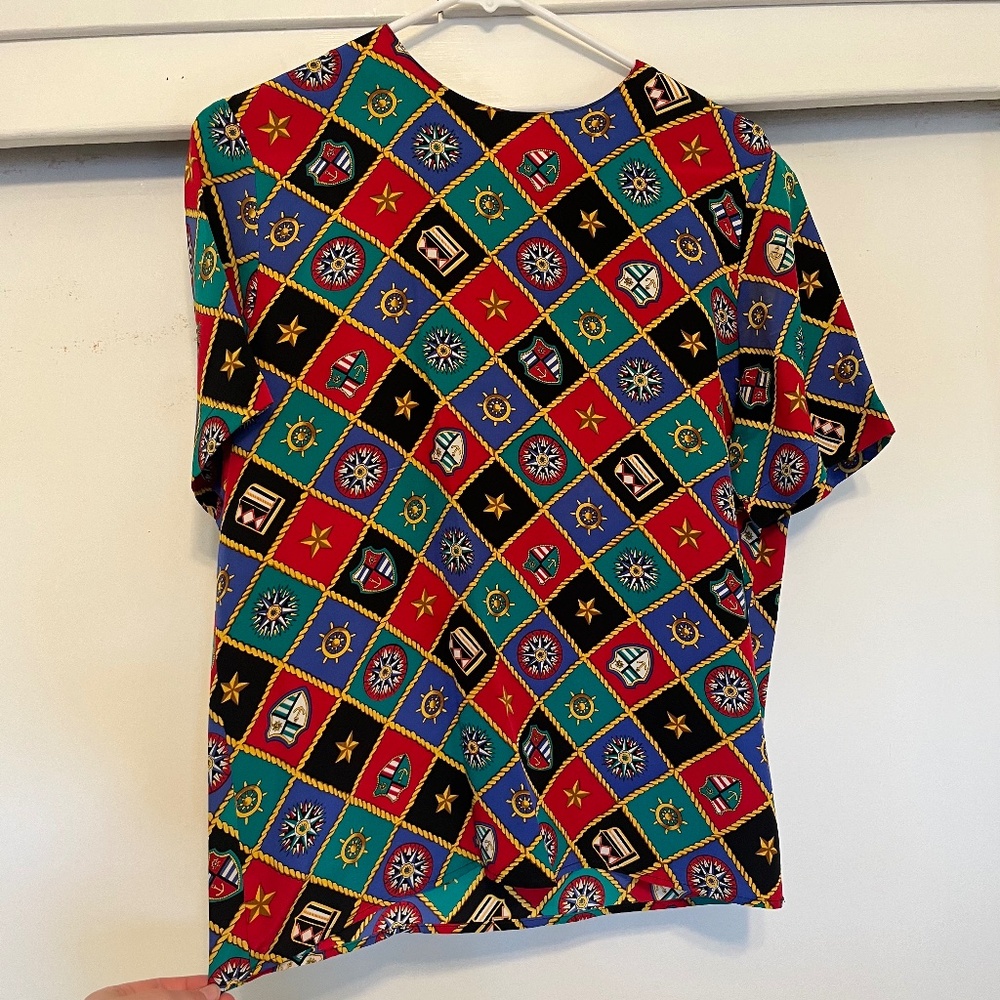 Vintage Early 90s SILK Talbots Shell Blouse